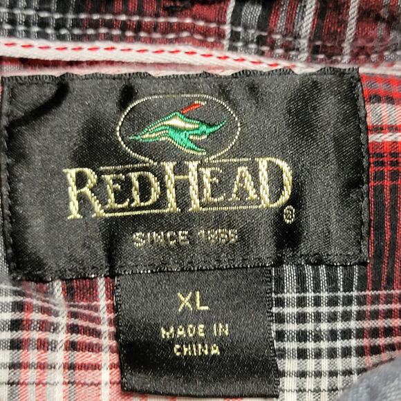 Red Head LS Blue Denim Pearl Snap Western Shirt - Size XL - Picture 5 of 6